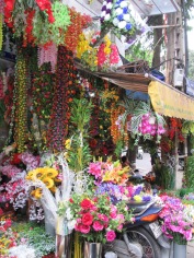 Marché de fleurs, quartier des 36 Corporations, Hanoï